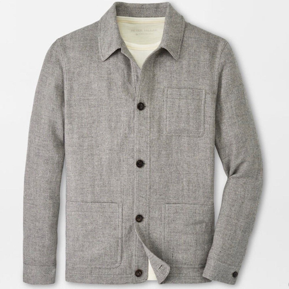 Peter Millar Grey Lightweight Jacket